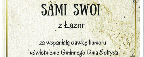 Kabaret "SAMI SWOI" na Gminnym Dniu Sołtysa w Krzeszowie