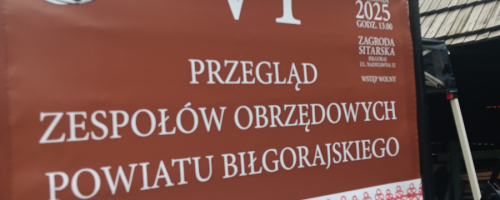 Zespół Obrzędowy z Łazor 14 września w Biłgoraju - VI Przegląd Zespołów Obrzędowych